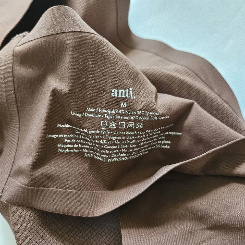 ANTI X PROOF Seamless Bra Beige Sz Small And Medium NWT 2 Bra